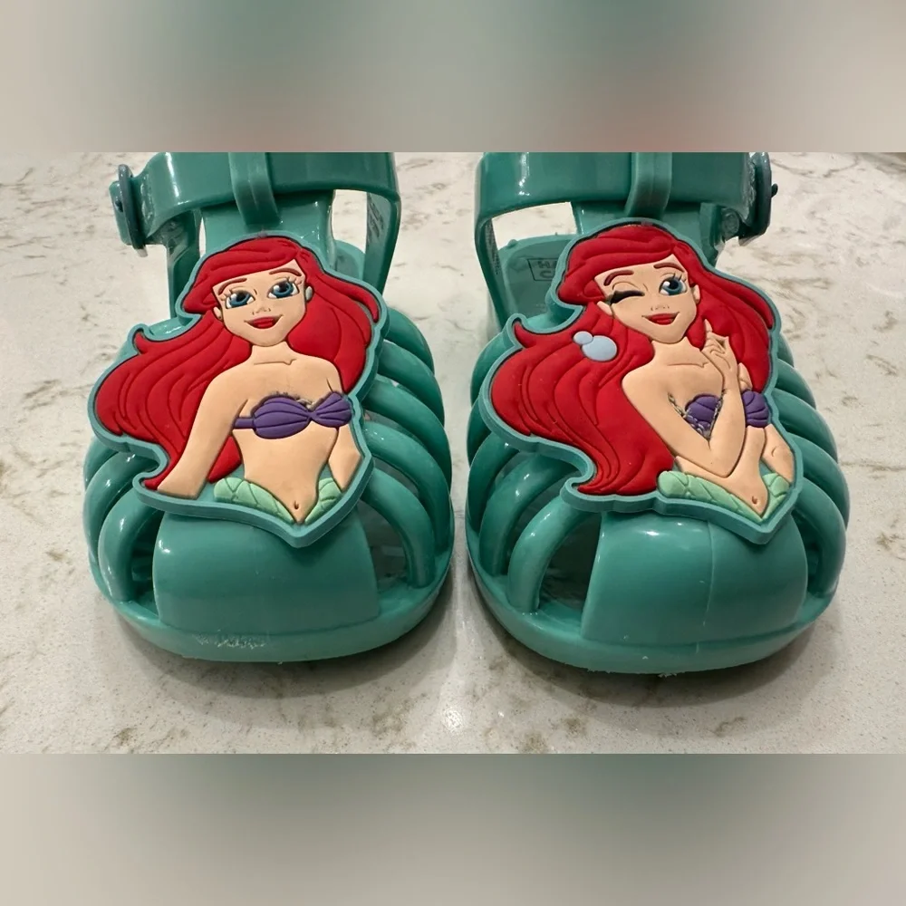 Harper Canyon x Disney Kids Ariel Fisherman Sandal NWOT 5